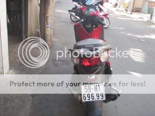 Sh150i VN mẫu Ý 2010 full đỏ sporty Biển cực đẹp 59-N1 696.99 odo 12.000km giá tốt - 3