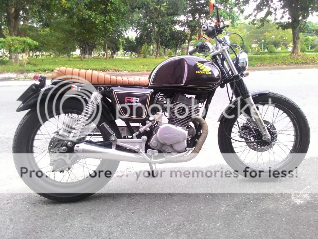 Honda LA 250 độ Triumph cực chất