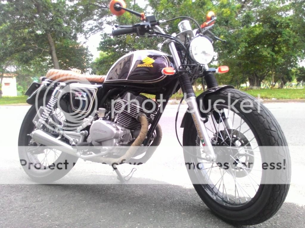 Honda LA 250 độ Triumph cực chất - 1