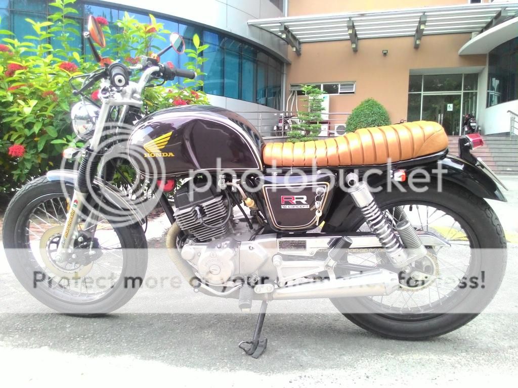 Honda LA 250 độ Triumph cực chất - 3