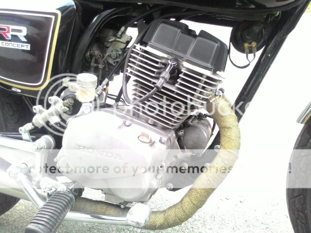 Honda LA 250 độ Triumph cực chất - 4