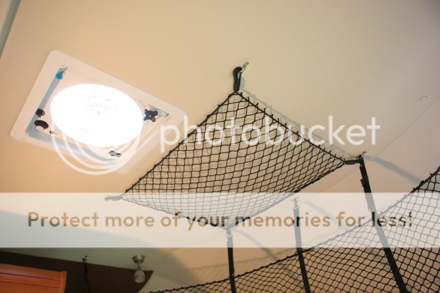 Open Roads Forum Cargo Net for Class C Cabover