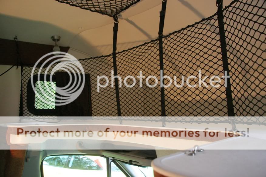 Open Roads Forum Cargo Net for Class C Cabover