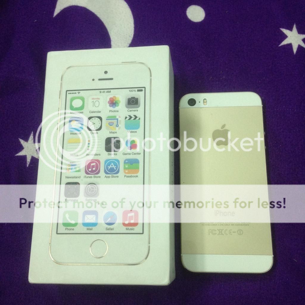 iphone 5s 16gb lock gold 99,9%