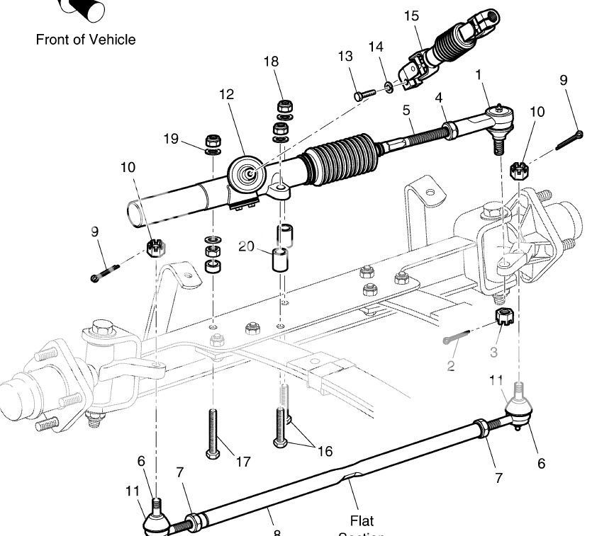 Steering ball joint removal