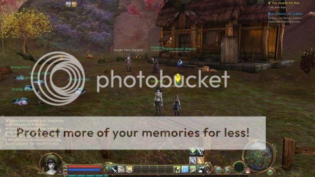 Rabbit turn into Rae