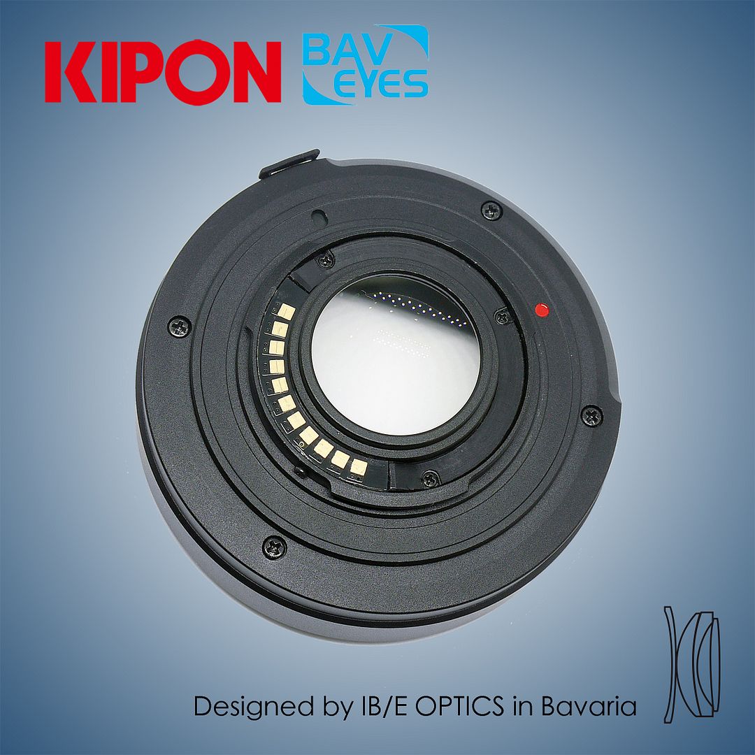 Version Baveyes 0.7x Enfoque automático Adaptador II para Cámara Canon EOS a m4//3 MFT